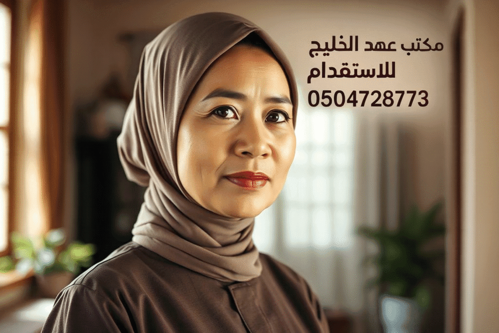 عاملة منزلية اندونيسية للتنازل
