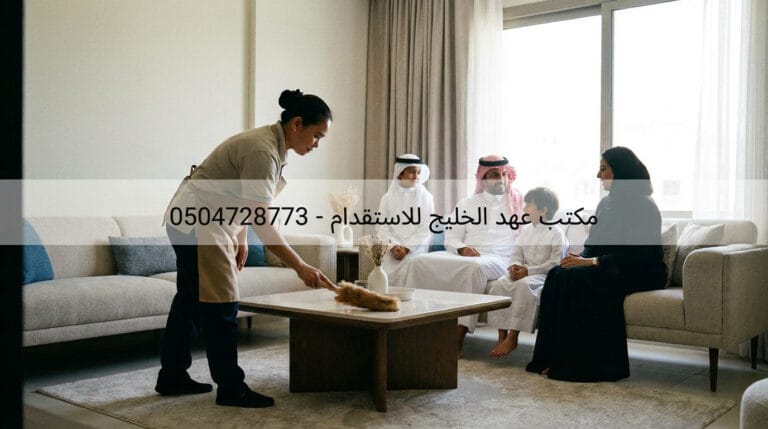 عاملة منزلية