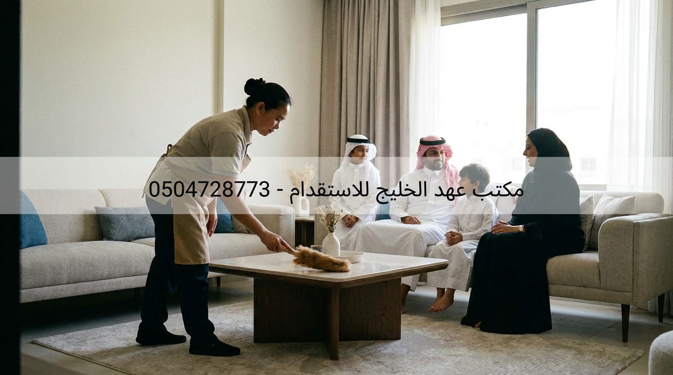 عاملة منزلية