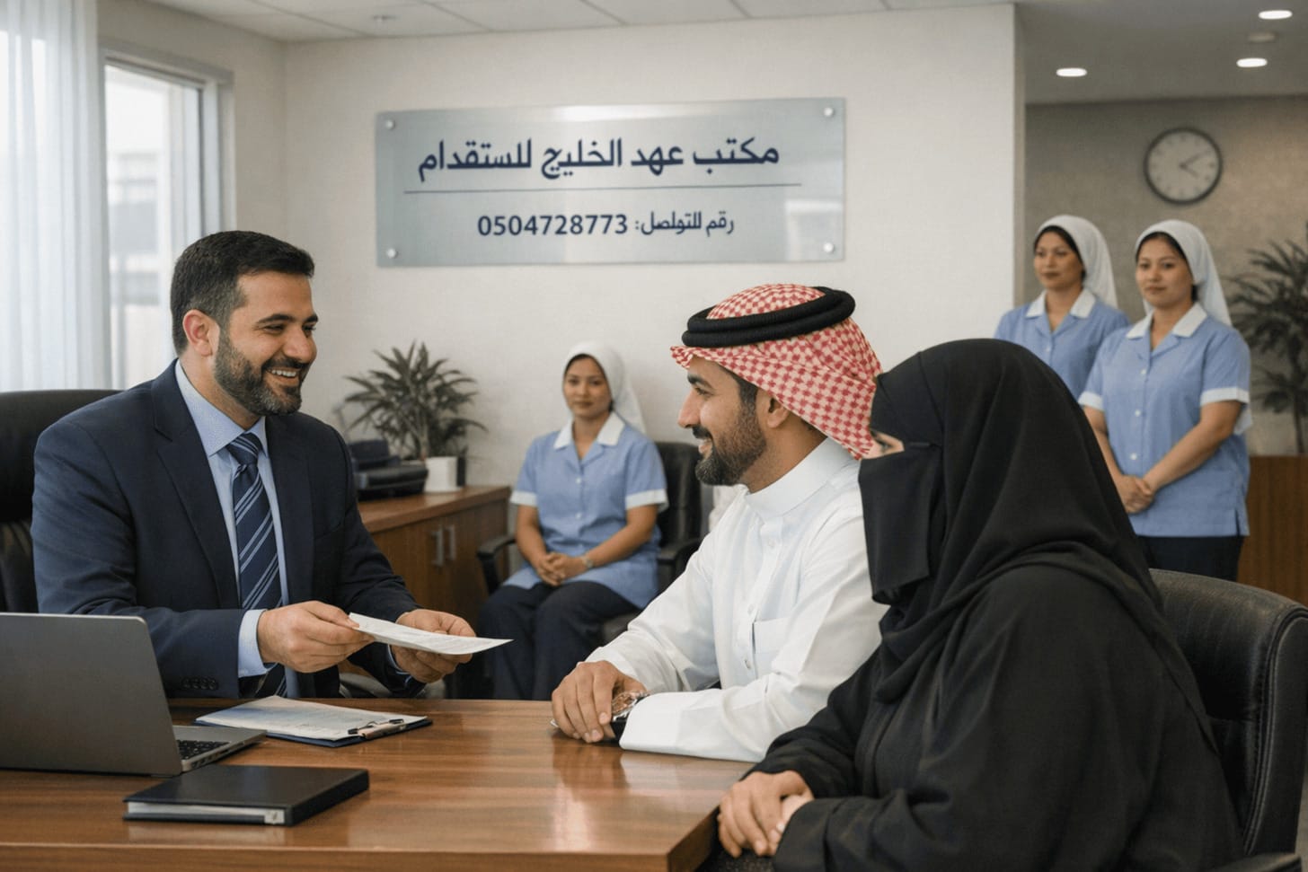 عاملة منزلية