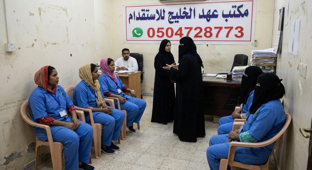 عاملة جاهزة للاستلام اليوم