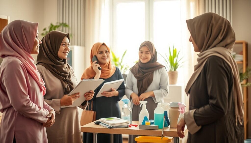 خادمات التنازل