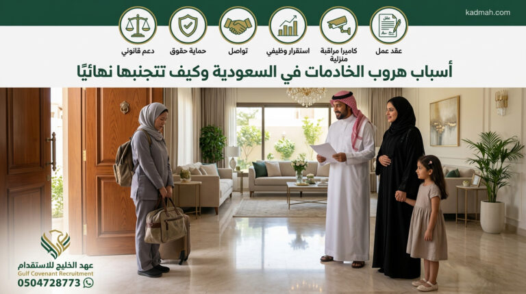 أسباب هروب الخادمات وكيف تتجنبها