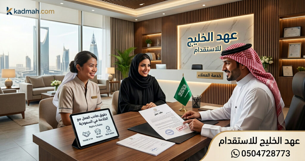 توثيق العقد في العمالة المنزلية