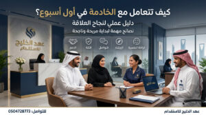 كيف أتعامل مع الخادمة أول أسبوع