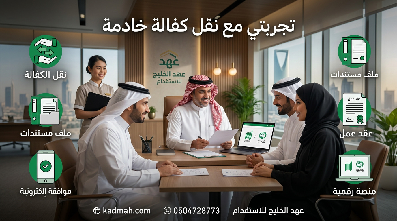 تجربتي مع نقل كفالة خادمة